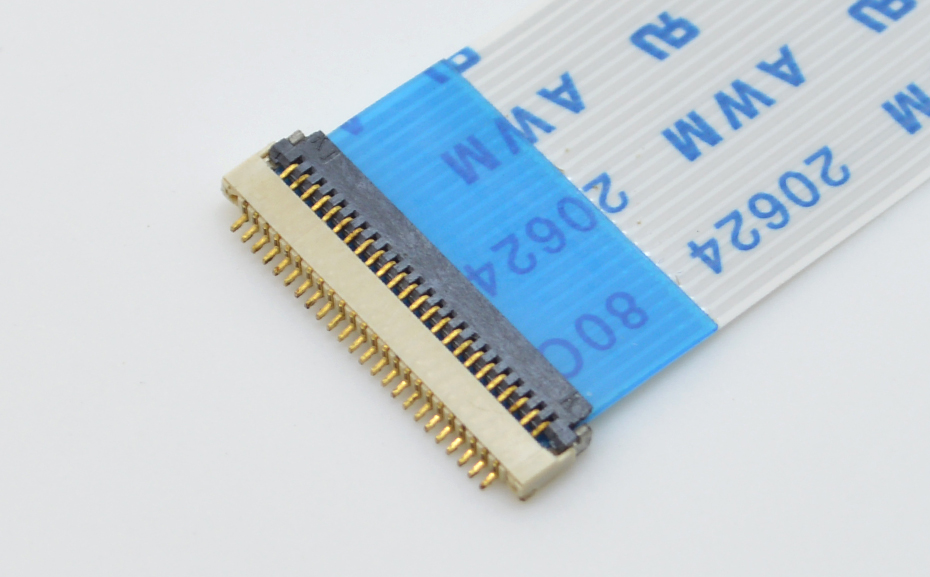 FPC/FFC超薄扁平排线连接器0.5Pitch 插座 6P针翻盖 H=1.0厚,91免费看视频