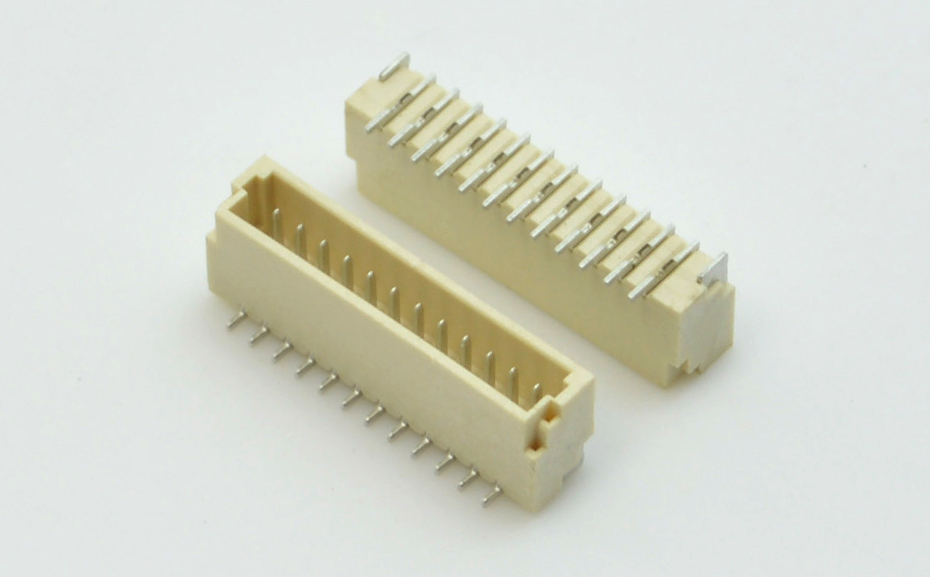 SH1.0-14P立式贴片针座 1.0MM间距 线对板立贴条形插座连接器SMT,91免费看视频