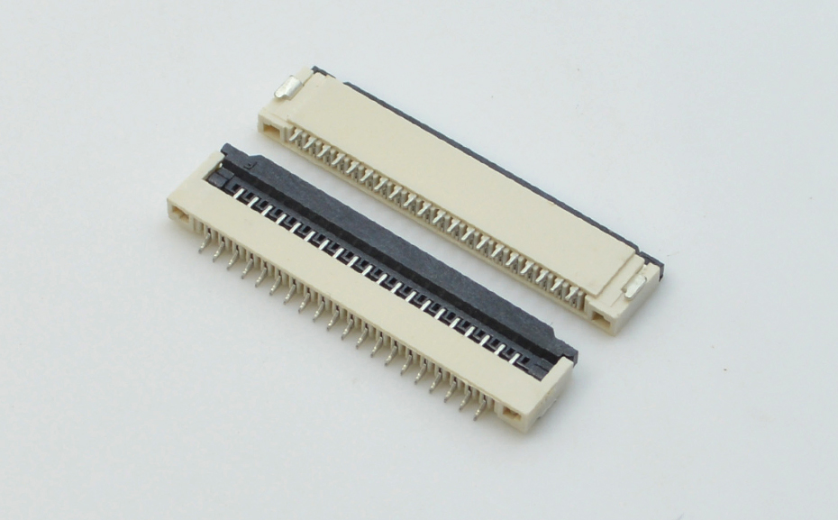 FPC/FFC连接器 0.5mm-20P/21/22/23/24P/25/26/28/30PIN 翻盖下接,91免费看视频