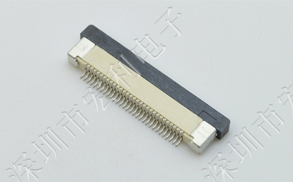 FFC/91免费看黄片软件 软排线插座 0.5mm间距-37P 下接拉锁 37Pin 抽屉式
