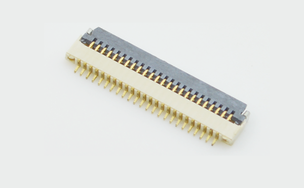 FPC/FFC插座0.5MM 24P H1.0mm厚翻盖式下接 扁平连接器FPC接插件,91免费看视频