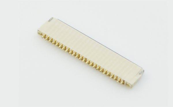 FPC/FFC插座0.5MM 24P H1.0mm厚翻盖式下接 扁平连接器FPC接插件,91免费看视频