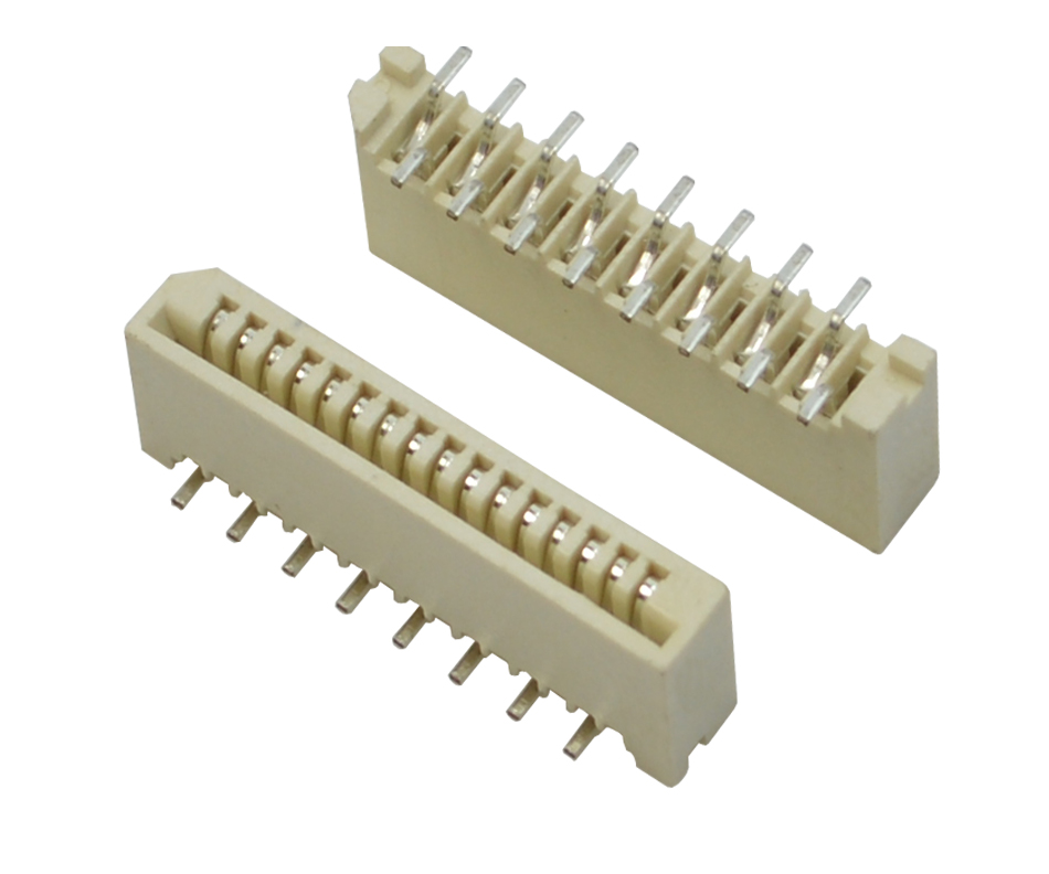 蓝牙连接器1.0mm间距单面接立式贴片连接器1.0mm-11P接插件11芯,91免费看视频