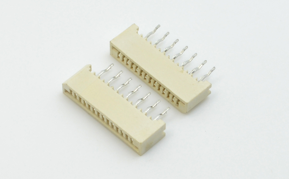 FPC/FFC连接器 1.0mm间距 单面接直插针 4P-30P 无锁插件式连接器,91免费看视频